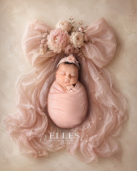 Elles Pearl Blush Bow Digital Backdrop1.jpg