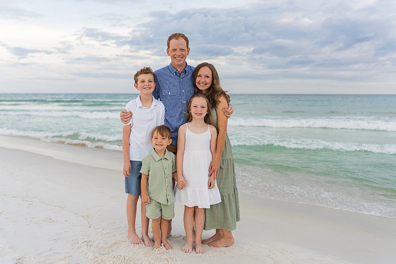 Panama City Beach Florida Mini Sessions Family Photo