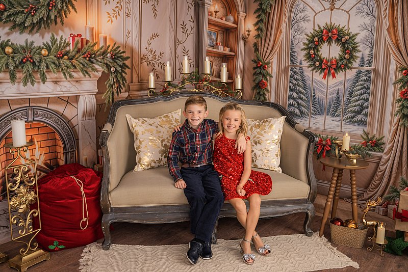 In Studio Christmas Minis Photos