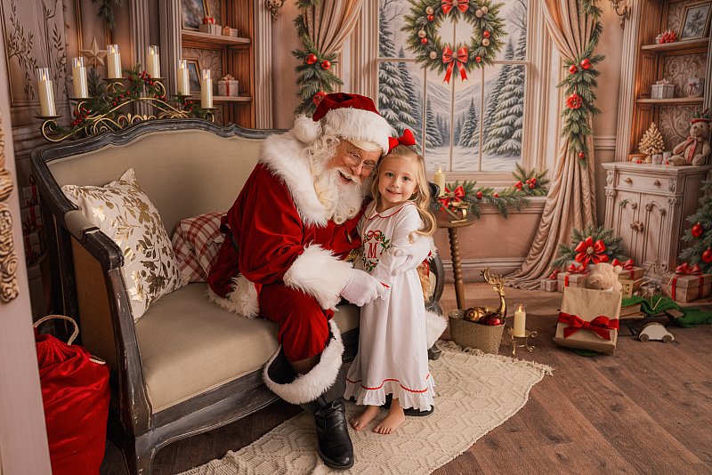 Santa Mini Session Photo Shoot